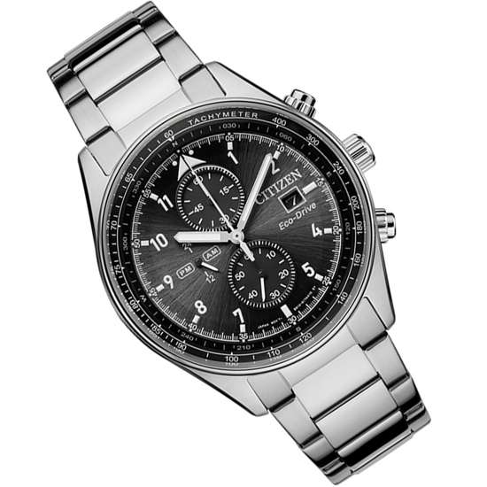 Citizen Eco-Drive Chronograph CA0770-81E Black Dial Watch