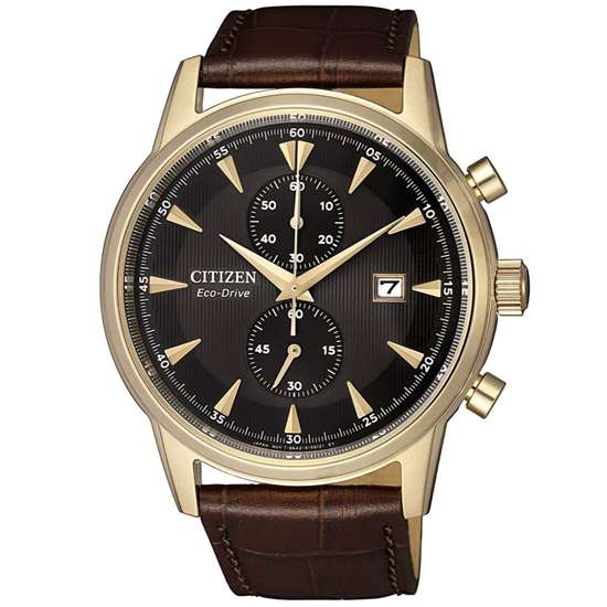 Citizen CA7008-11E Chronograph Leather Watch