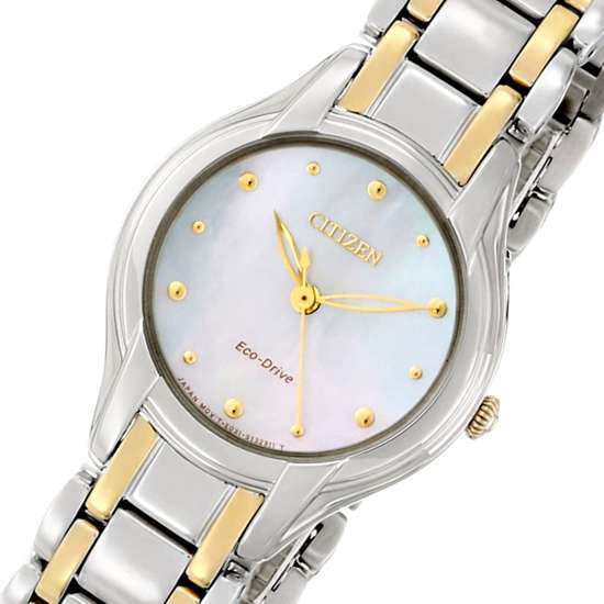 Citizen EM0284-51D Ladies Mother of Pear Watch