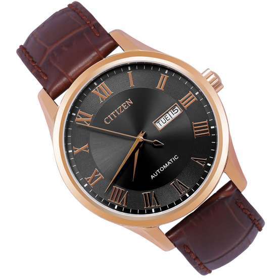 Citizen NH8363-14H Male Leather Analog Watch