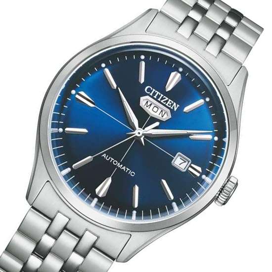 Citizen NH8390-71L Stainless Steel Blue Dial Automatic Watch