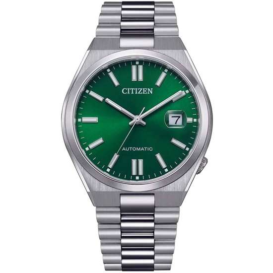 Citizen Automatic NJ0150-81X Green Dial Male Analog Casual Watch