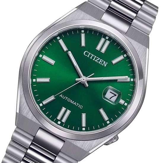 Citizen Automatic NJ0150-81X Green Dial Male Analog Casual Watch