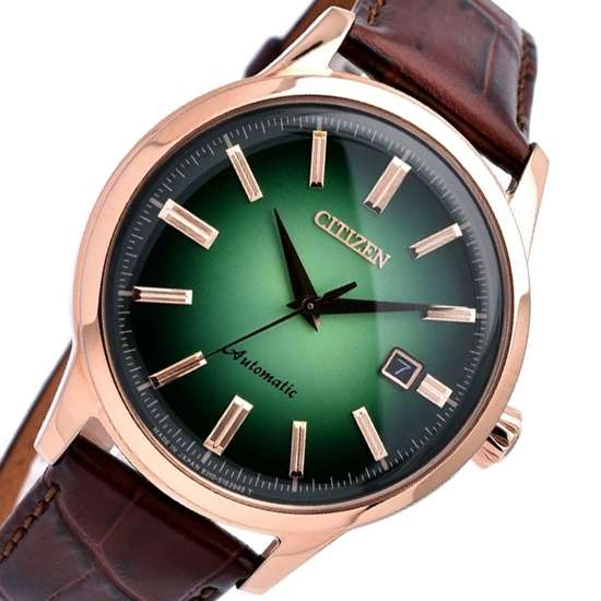 Citizen NK0002-14W Leather Mechanical Watch