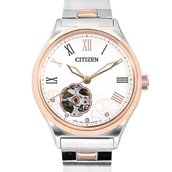 Citizen PC1008-89A Cherry Blossom Two Tone Ladies Watch
