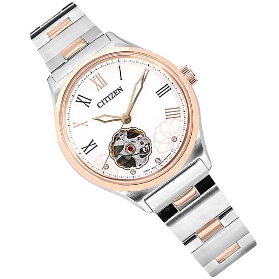 Citizen PC1008-89A Cherry Blossom Two Tone Ladies Watch