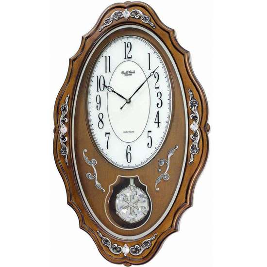 Rhythm CMJ462CR06 Pendulum Clock (Singapore Only)