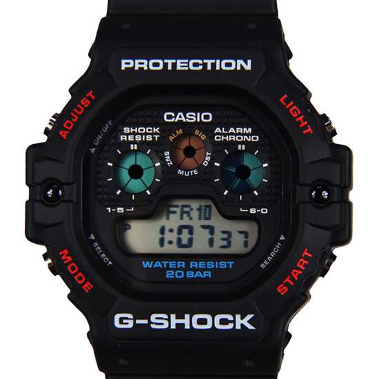 Casio G-Shock Basic Black Sports Watch DW-5900-1 DW-5900-1D