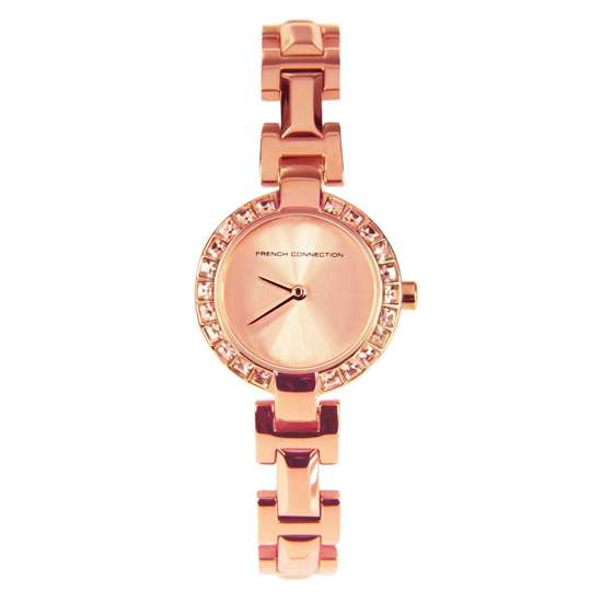 French Connection Rose Gold Watch FC1157RGM