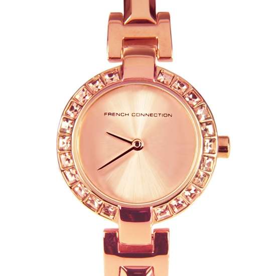 French Connection Rose Gold Watch FC1157RGM