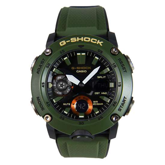 Casio G-Shock Carbon Core Watch GA-2000-3A GA2000-3