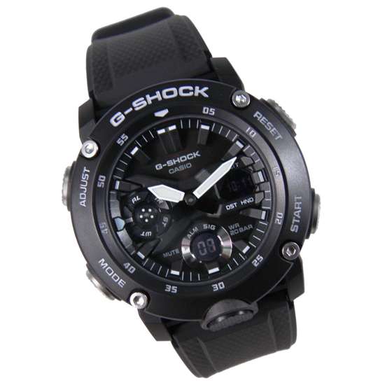 Casio G-Shock GA2000S-1A GA-2000S-1 Black Carbon Core Sports Watch