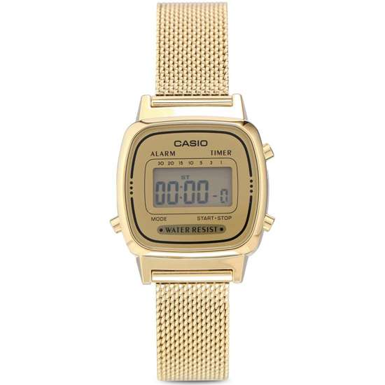 Casio Youth Vintage Gold Watch LA670WEMY-9 LA670WEMY-9D