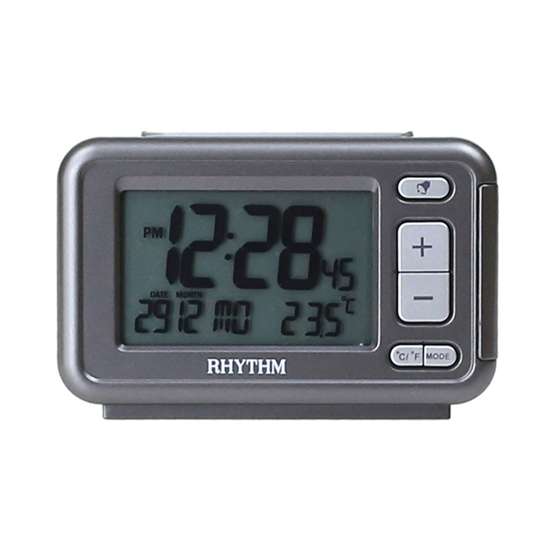 Rhythm LCD Alarm Clock LCT066NR08 (Singapore Only)