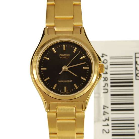 Casio Quartz Gold Plated Ladies Watch LTP-1130N-1A