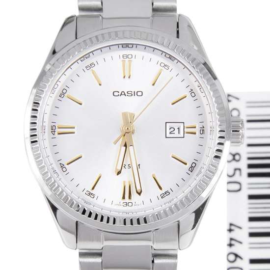 Casio White Dial Ladies Dress Watch LTP-1302D-7A2 LTP1302D