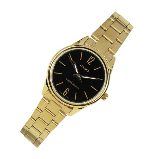 Casio Ladies Gold Watch LTPV005G-1B LTP-V005G-1B