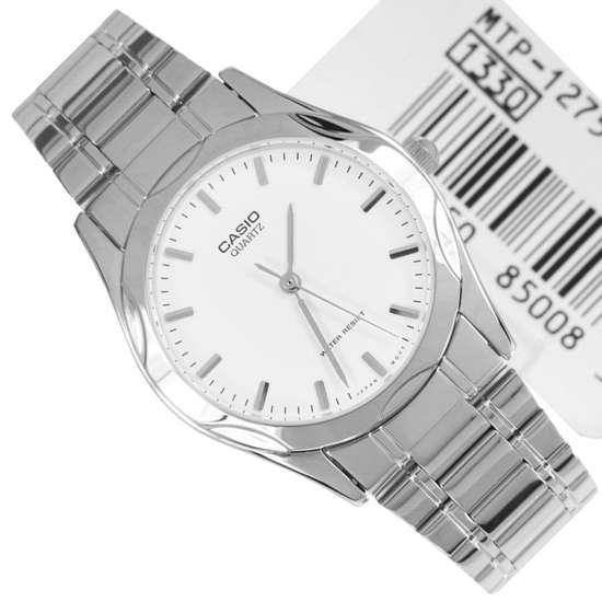 Casio White Dial Mens Casual Watch MTP-1275D-7A MTP1275D