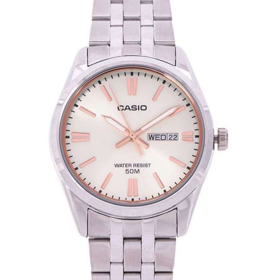 Casio MTP-1335D-9 MTP1335D-9A Pair Male Enticer Watch