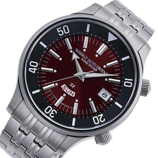Orient King Diver RA-AA0D02R1HB RA-AA0D02R Weekly Auto Watch