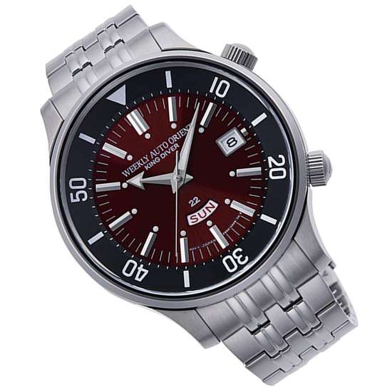 Orient King Diver RA-AA0D02R1HB RA-AA0D02R Weekly Auto Watch