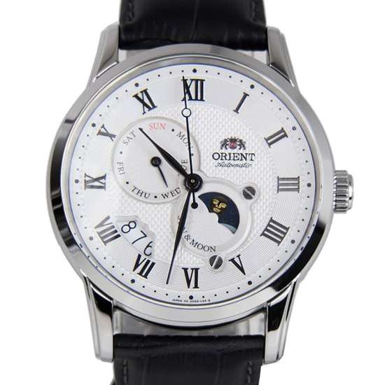 Orient Sun Moon SAK00002S0 SAK00002S AK00002S Leather Watch