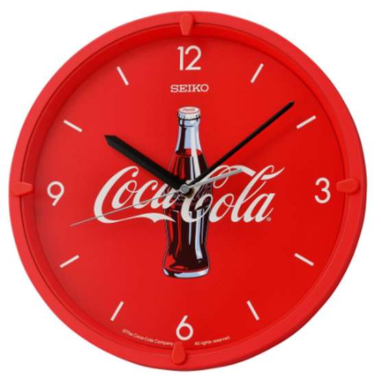 Seiko Coca-Cola Limited Edition Wall Clock QHA901R QHA901RN QHA901-R