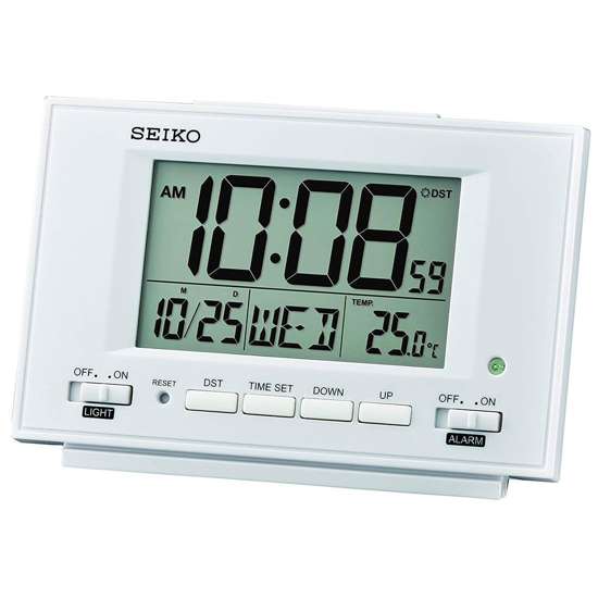 Seiko Digital Alarm Clock QHL075W (Singapore Only)