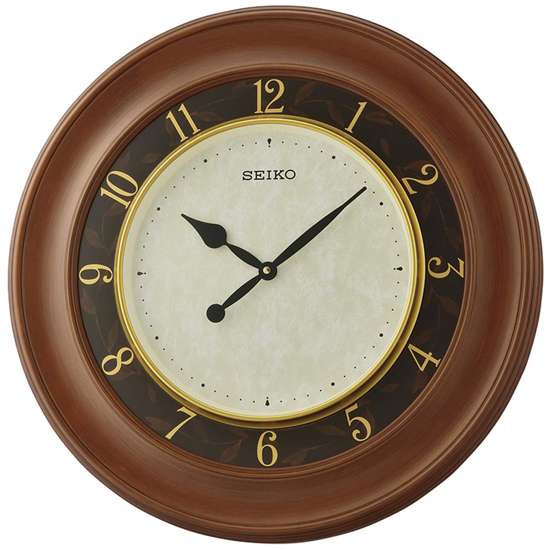 Seiko QXA646Z Brown Wall Clock (Singapore Only)