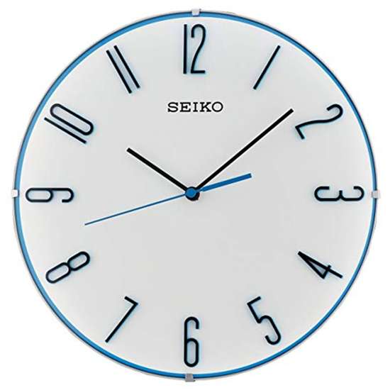 Seiko QXA672WN QXA672W Quartz White Round Decor Wall Clock