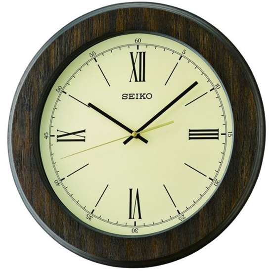 Seiko Quartz Quiet Sweep Wall Clock QXA682B QXA682BL QXA682-B