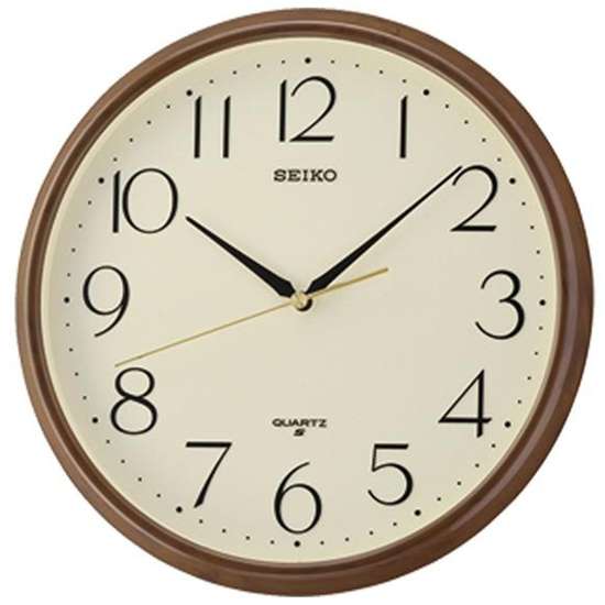 Seiko QXA695B Analog Quartz Round Wall Clock