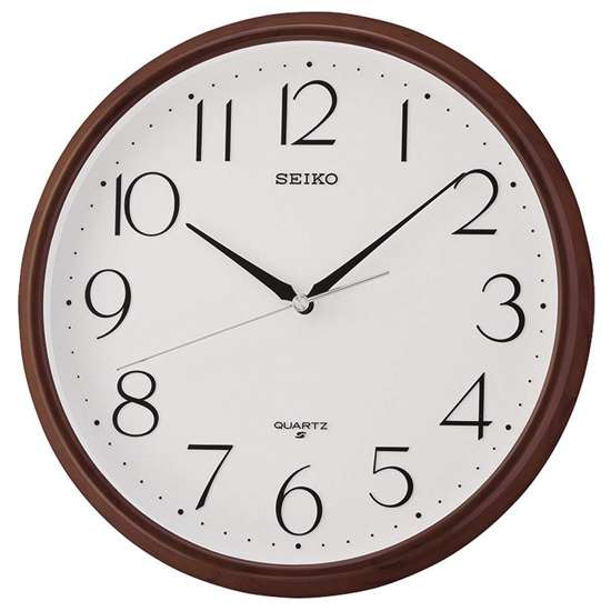 Seiko QXA695Z Quartz Round Wall Clock