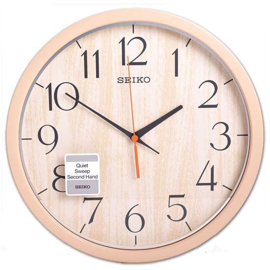 Seiko Quartz Cream Analog Wall Clock QXA718A