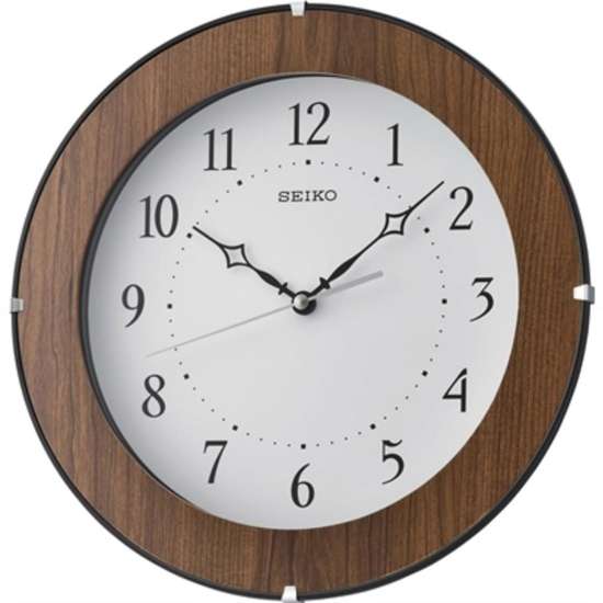 Seiko QXA738Z Wooden Wall Clock (Singapore Only)