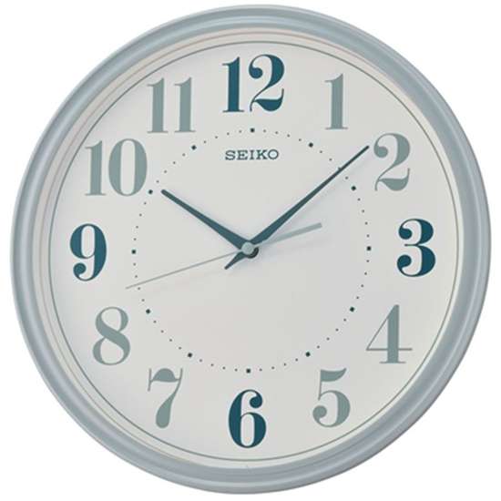 Seiko Standard Grey Analog Wall Clock QXA740N