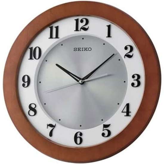Seiko Maple Wood Wall Clock QXA743Z