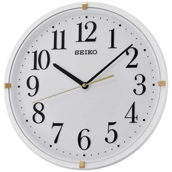 Seiko QXA746W Decor White Wall Clock (Singapore Only)
