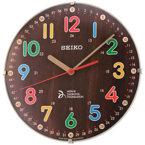 Seiko QXA932B Colorful Wall Clock (Singapore Only)