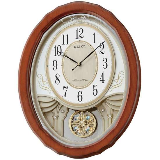 Seiko Melodies in Motion Wall Clock QXM351B (Singapore Only)