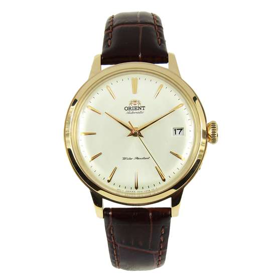 Orient Automatic Gold Case Leather Watch RA-AC0011S10B RA-AC0011S