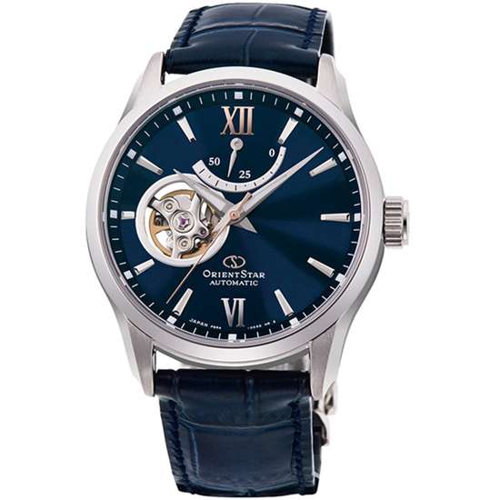 Orient Star RE-AT0006L RE-AT0006L00B Automatic Blue Semi Skeleton Watch