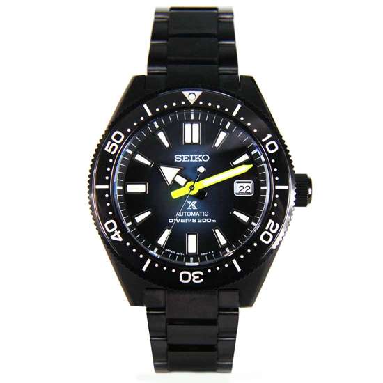 Seiko Prospex Automatic Black Divers Watch SBDC085