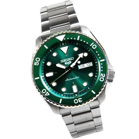 Seiko 5 Automatic SBSA011 Made in Japan Green Dial Sports Watch