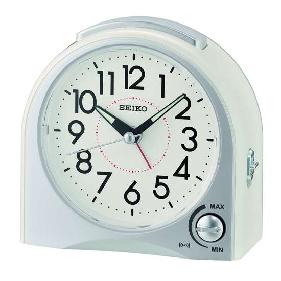 Seiko Table Alarm Clock QHE170W QHE170WN (Singapore Only)