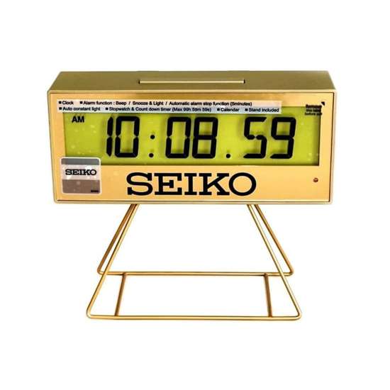 Seiko Digital Alarm Clock QHL084G QHL084GN