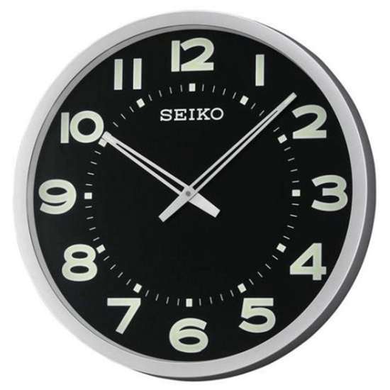 Seiko Black Dial Wall Clock QXA564S QXA564SN (Singapore Only)