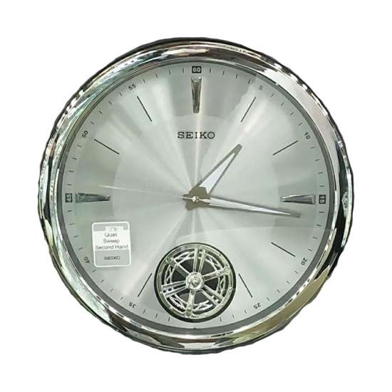 Seiko Pendulum Aluminum Wall Clock QXC240S QXC240SN (Singapore Only)