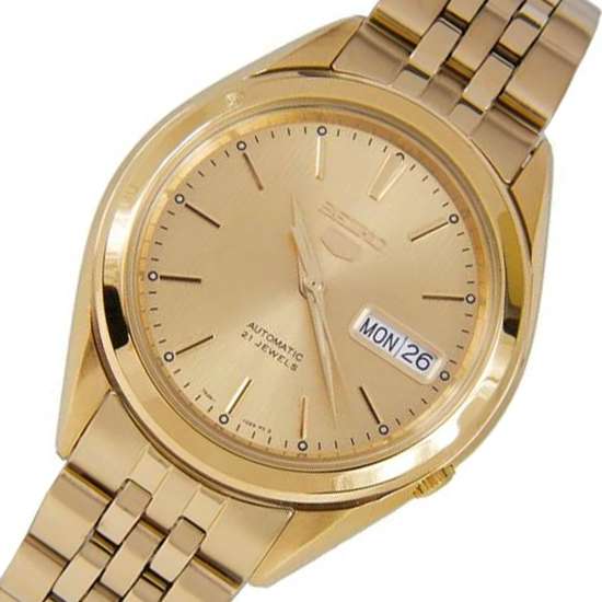 Seiko SNKL28K1 SNKL28 SNKL28K Automatic Gold Watch