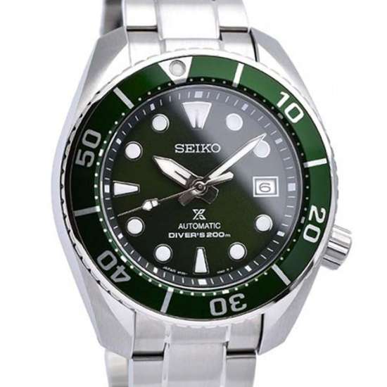 Seiko Green SUMO Prospex 3rd Gen Diving Watch SPB103 SPB103J1